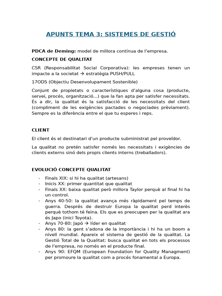 Apunts Tema 3 | PDF