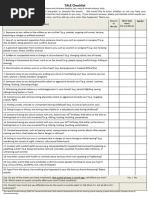 The Trauma Life Events Tale Checklist | PDF | Psychological Trauma ...
