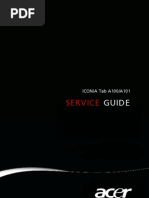 Acer Tab A100 Service Manual