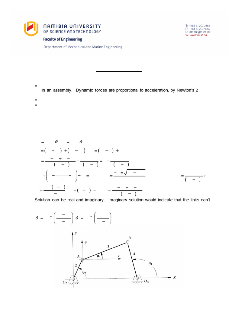 3.1 Position Analysis | PDF | Mathematical Analysis | Algebra