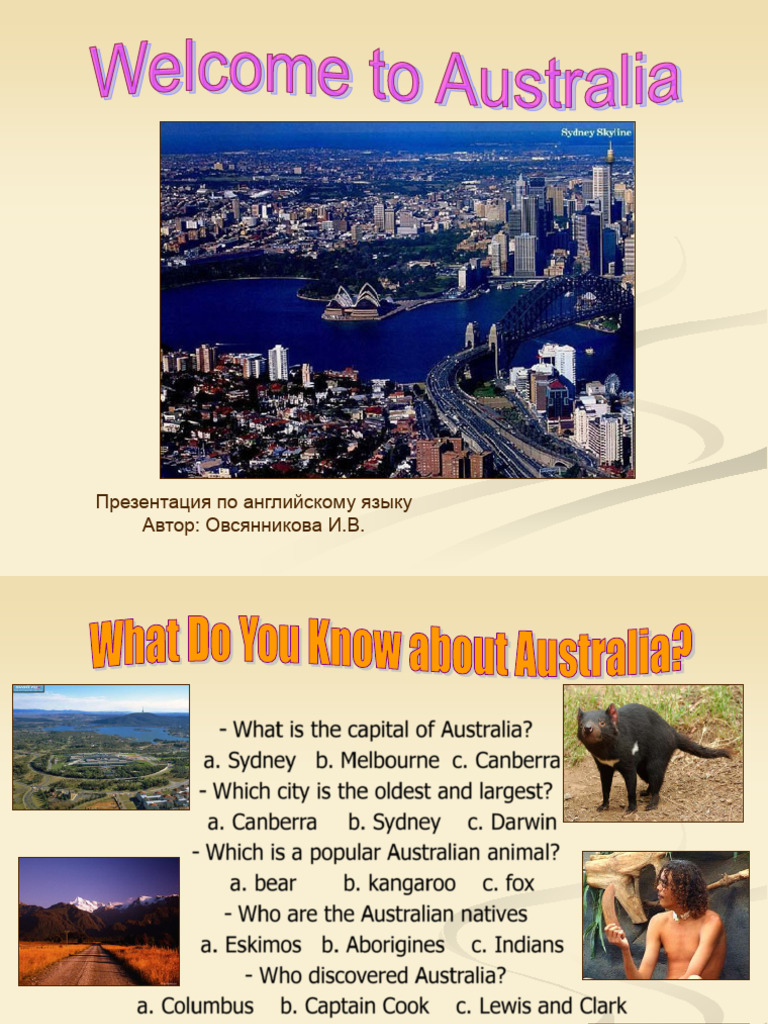 Australia: History, Culture, and Geography | PDF | Australia | New Zealand