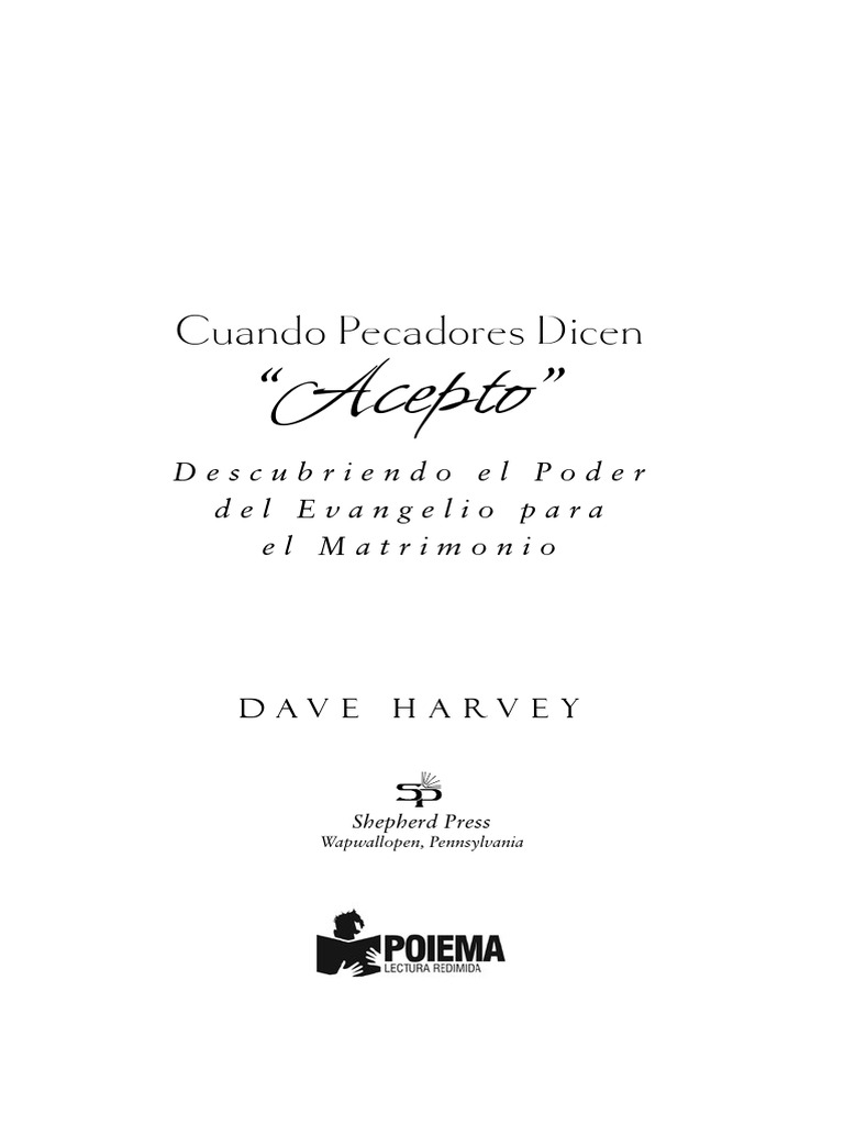 Poder del Evangelio en el Matrimonio | PDF | Cristo (título) | Pecado