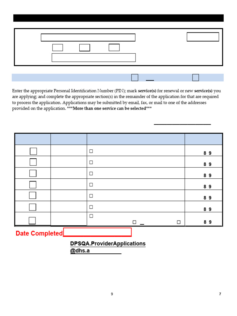ARChoices in Homecare Provider Application 09-14-18 Fillablev2 | PDF ...