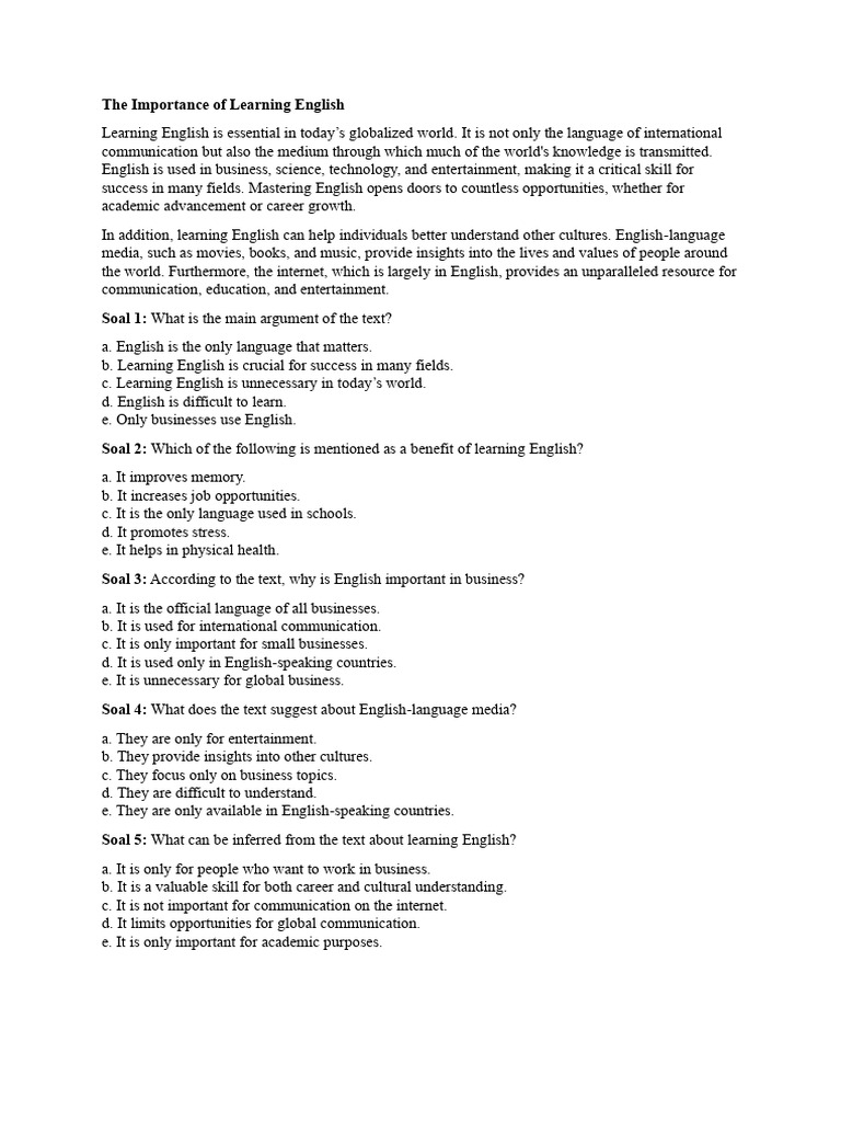 Analytical Exposition Text Exercises | PDF | Natural Environment ...