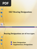 SKF Bearing Designation Guide | PDF | Bearing (Mechanical ...