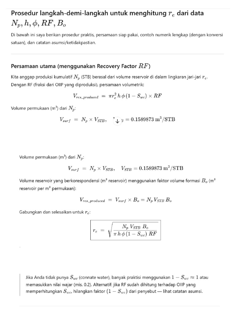 Hitung Re | PDF