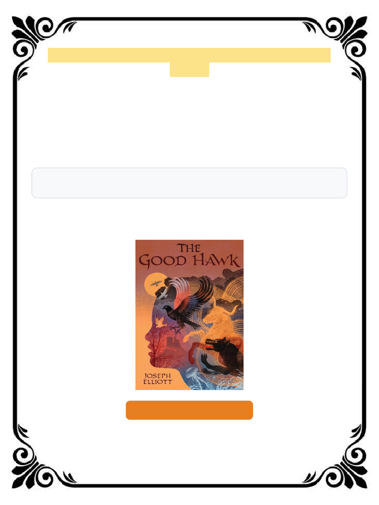 The Good Hawk Shadow Skye 1 1st Edition Joseph Elliott Ready to Read ...