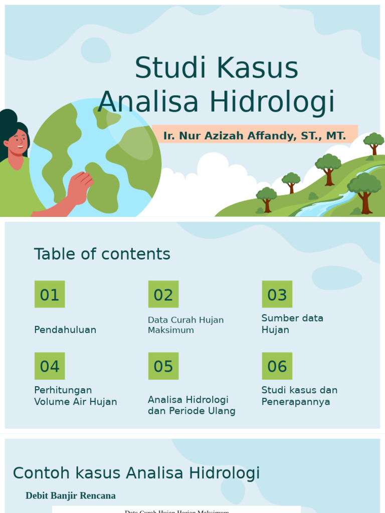 Analisa Hidrologi dan Debit Banjir | PDF