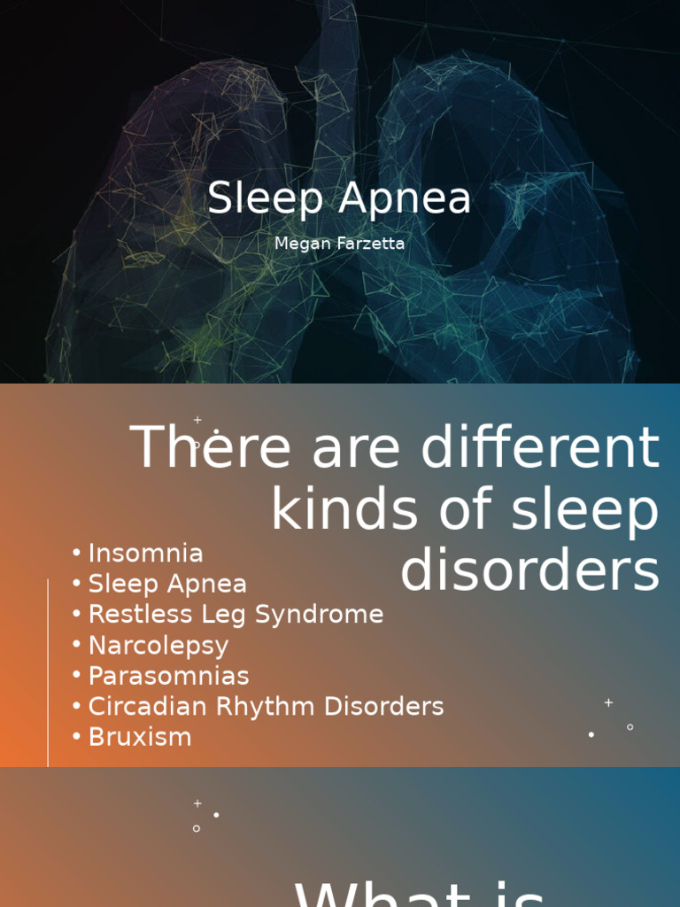 Understanding Sleep Apnea Types and Risks | PDF | Sleep Apnea ...