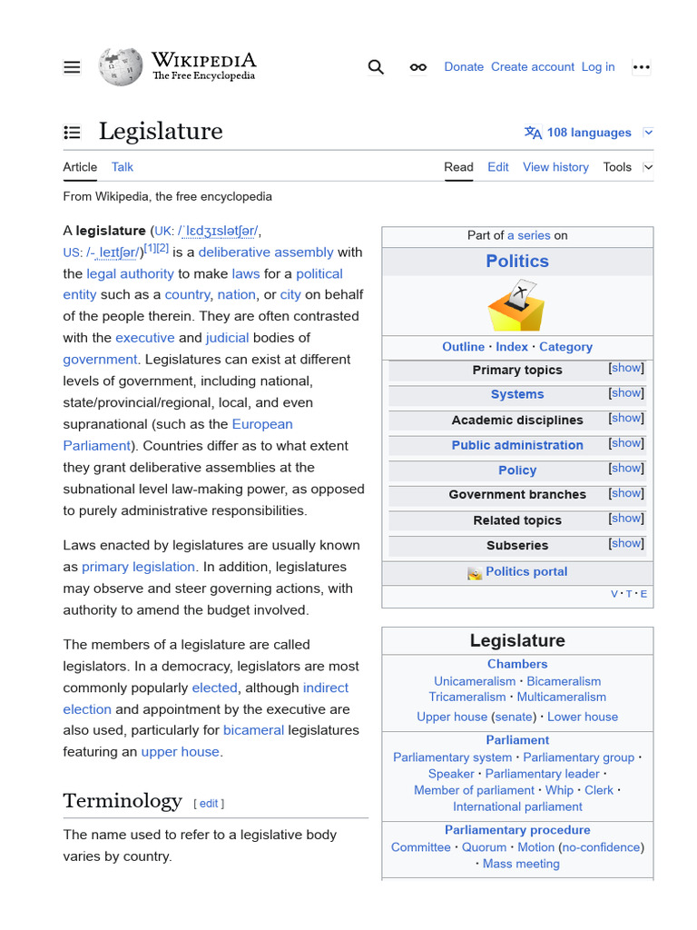 Understanding Legislatures and Their Roles | PDF | Legislature | Governance