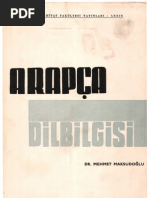 Arapça kelimeler yazılışları ve türkçe anlamları