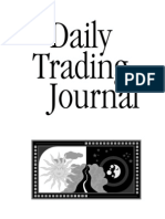 Daily Trading Journal