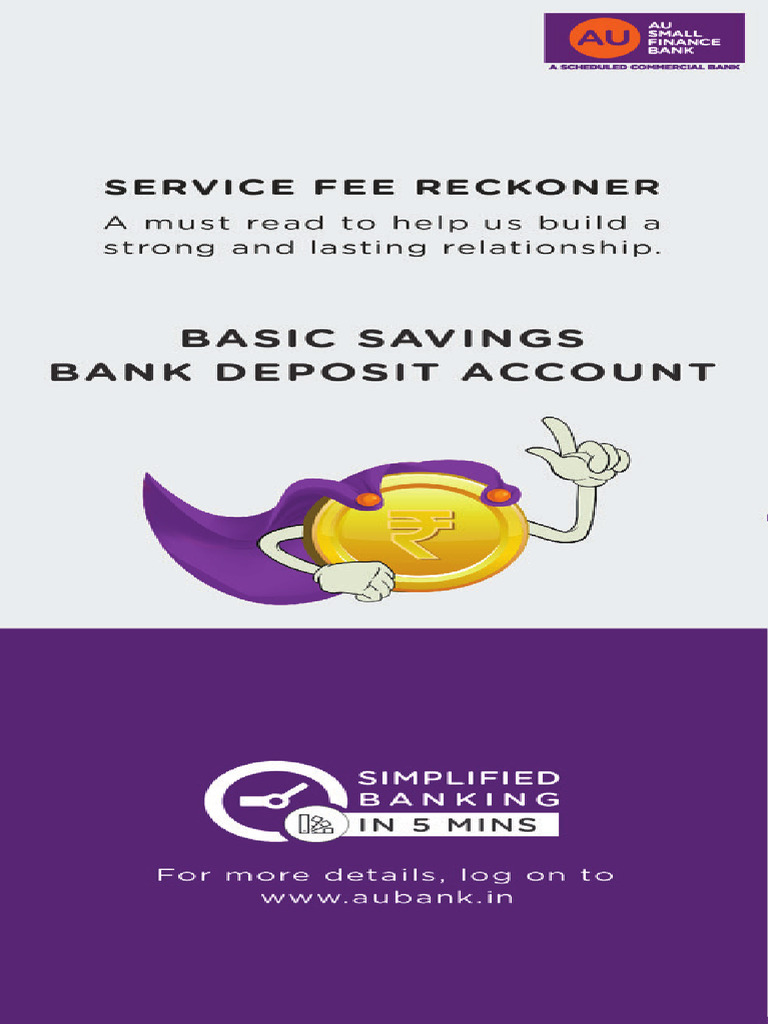 Bsbda Savings Account 1stmay25 | PDF