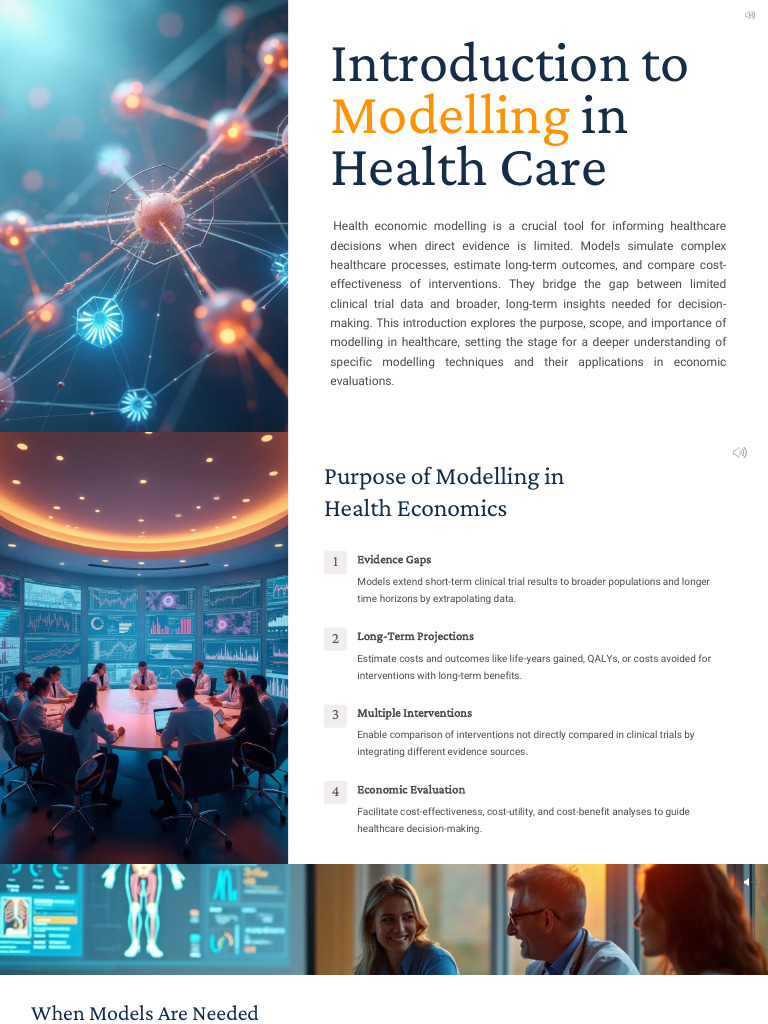Health Economic Modelling Overview | PDF | Sensitivity Analysis ...