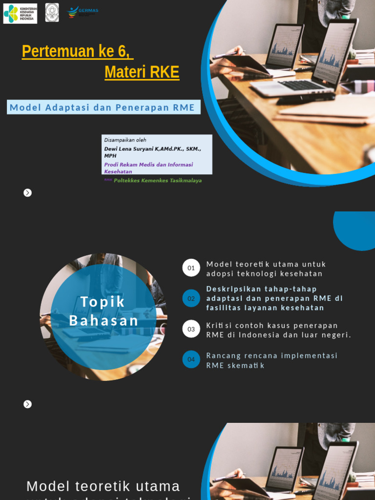 Penerapan Model RME di Kesehatan Indonesia | PDF