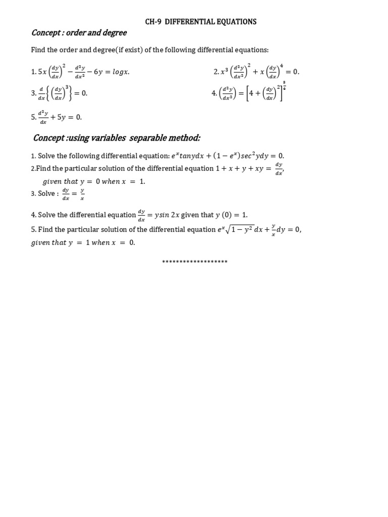 12maths Ch9 SL (10qns) | PDF