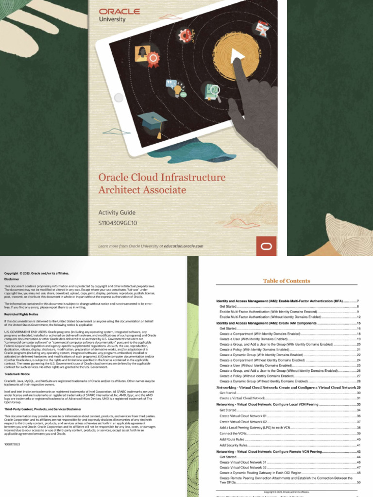 Oracle Cloud Infrastructure Architect Associate 1717695723 | PDF
