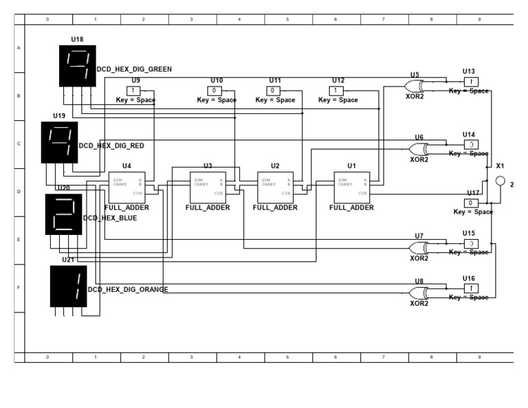 Full Adder Circuit Design Overview | PDF | Electric Public Transport ...