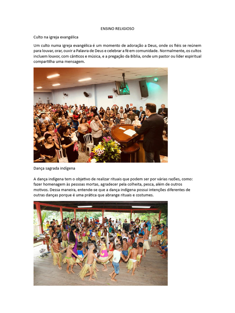 Práticas Religiosas e Rituais Diversos | PDF