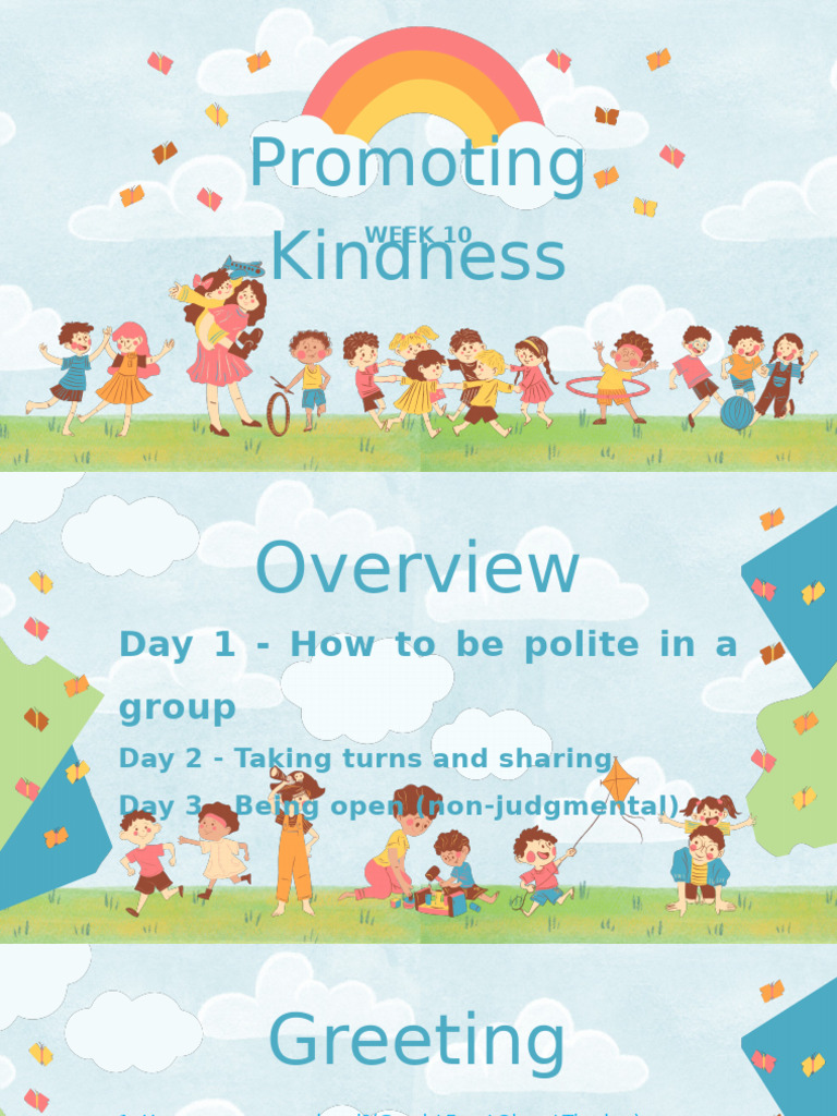 G3-5 U3W10 Promoting Kindness | PDF | Behavioural Sciences | Social ...