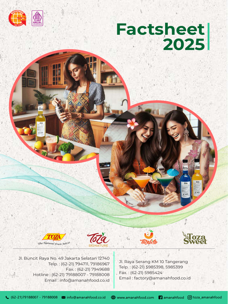 Toza Juice and Puree Product Overview | PDF | Jakarta