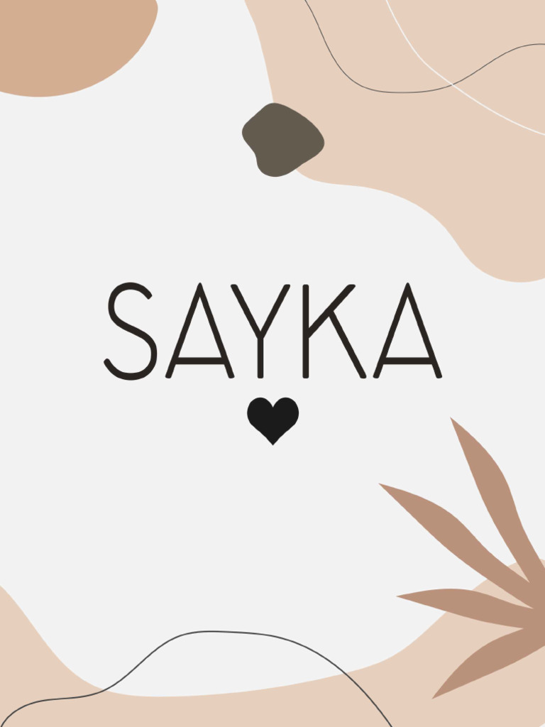 Catalogo Sayka | PDF