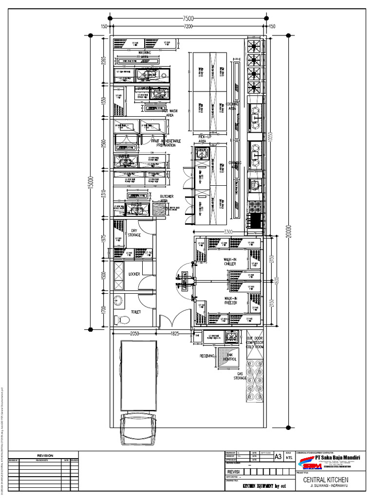 Commercial Kitchen Equipment Plans | PDF | Autodesk | Computer Aided Design