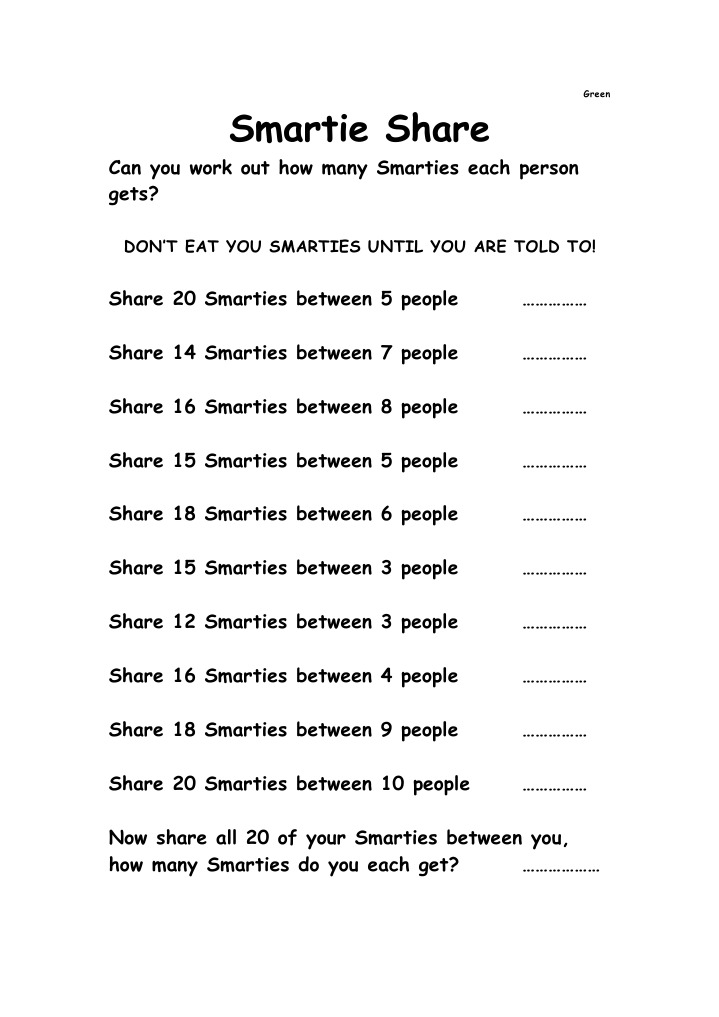 Smarties Share | PDF | British Snack Foods | Candy