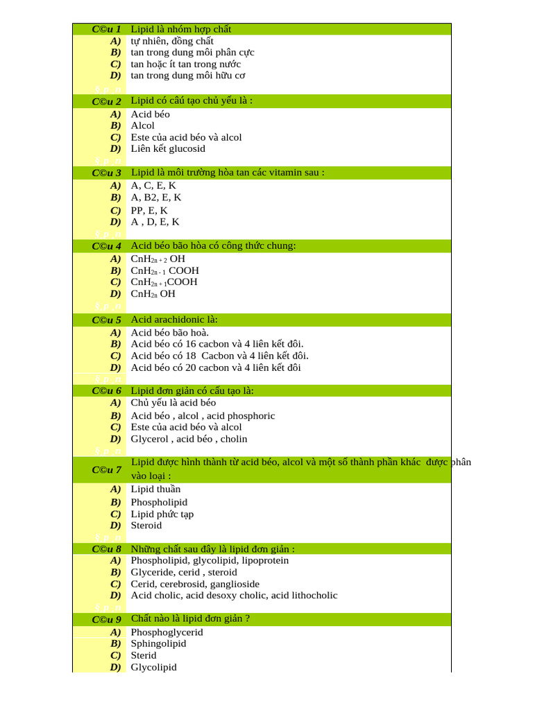 LIPID | PDF