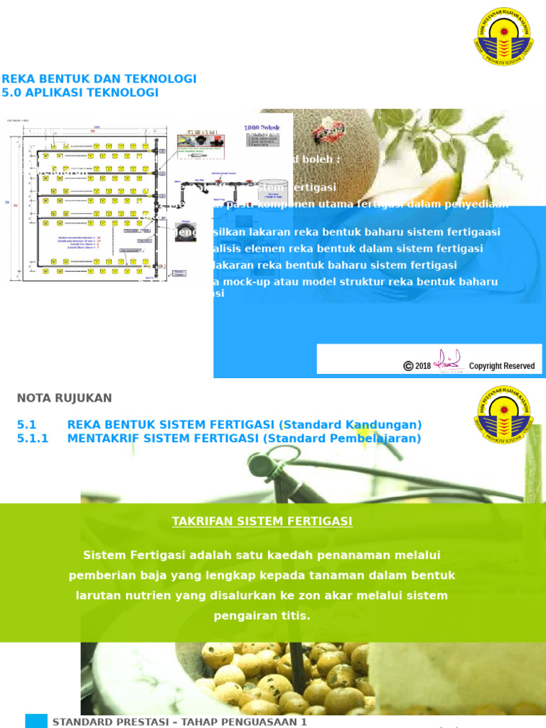Bab 5 Rekabentuk Sistem Fertigasi | PDF