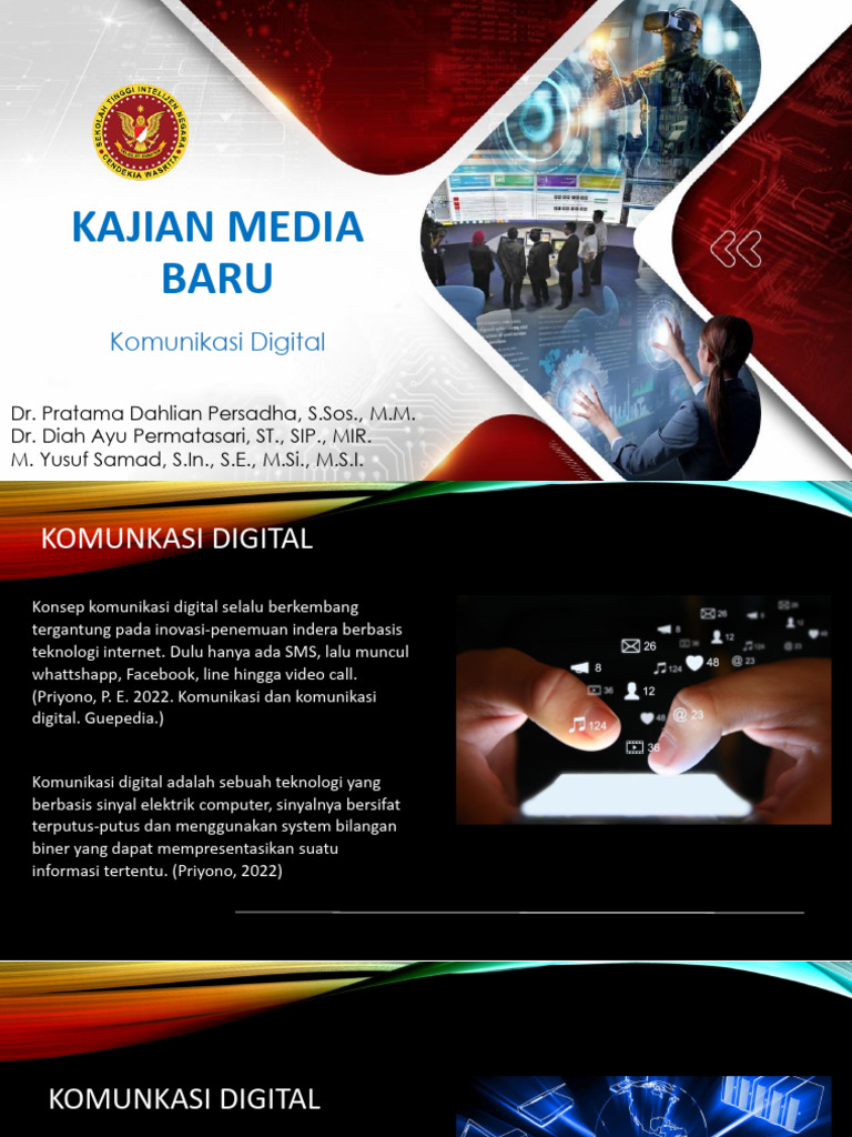 Elemen Kunci Komunikasi Digital | PDF