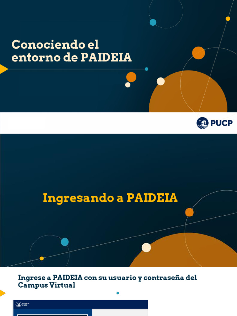 Conociendo El Entorno de PAIDEIA 2021-2 | PDF