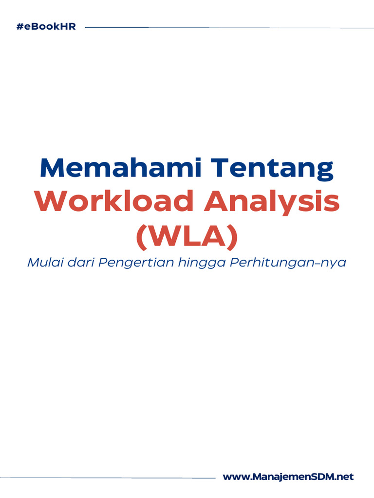 Memahami WorkLoad Analysis | PDF