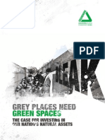 Grey places need green spaces