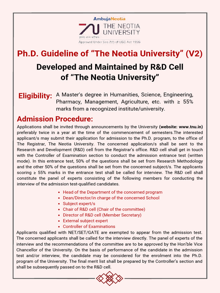PHD and Annexture 2024-06-26 | PDF | Thesis | Doctor Of Philosophy