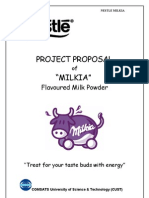 Nestle Milkia Flavoured Milk Powder Project Proposal