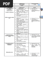 Objetivos Geografia - 5º teste 9º Ano
