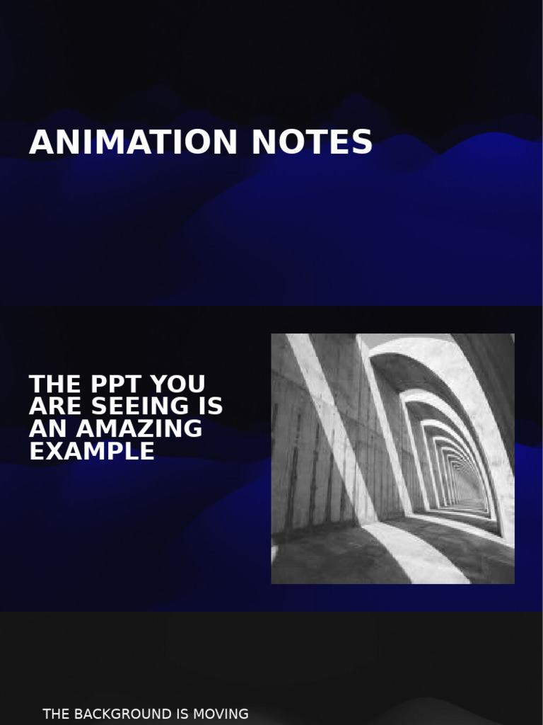 Animation Notes | PDF