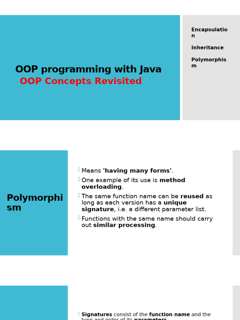 SE101_Lec5_Ploymorphism | PDF | Method (Computer Programming ...