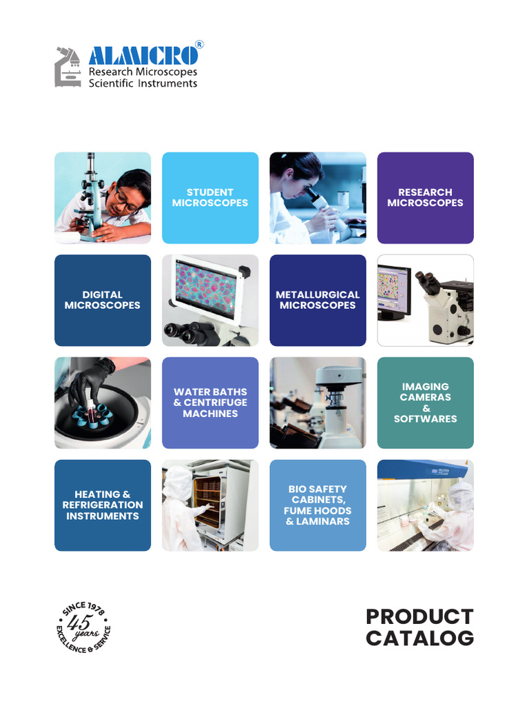 Laboratory Instruments Product Catalog | PDF | Microscope | Light