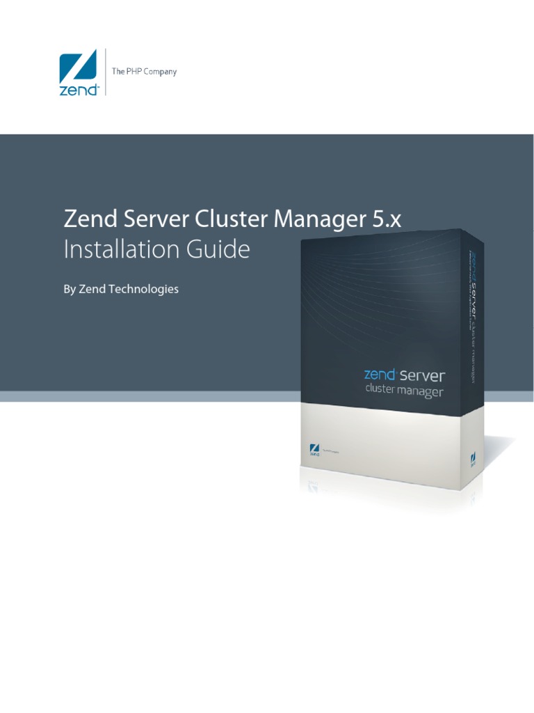 Zend Server CM Installation Guide | PDF | Installation (Computer ...