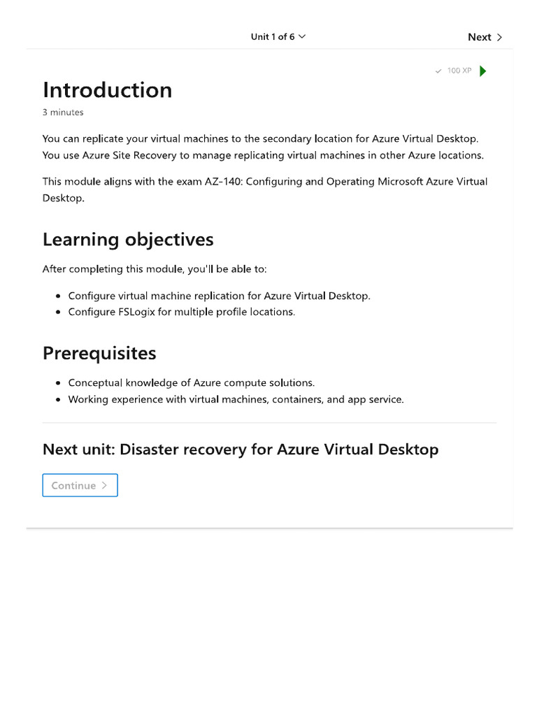 Introduction - Training - Microsoft Learn | PDF