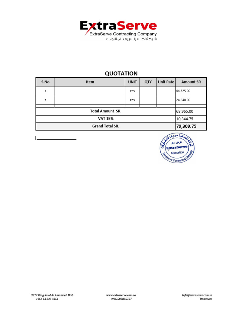 SEBSCO Pipe Quotation - 30 Oct 2025 | PDF