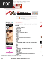 Download Print - Rrb Exam Papers_ Rrb General Knowledge Practice Mcqs by erkant007 SN94051347 doc pdf