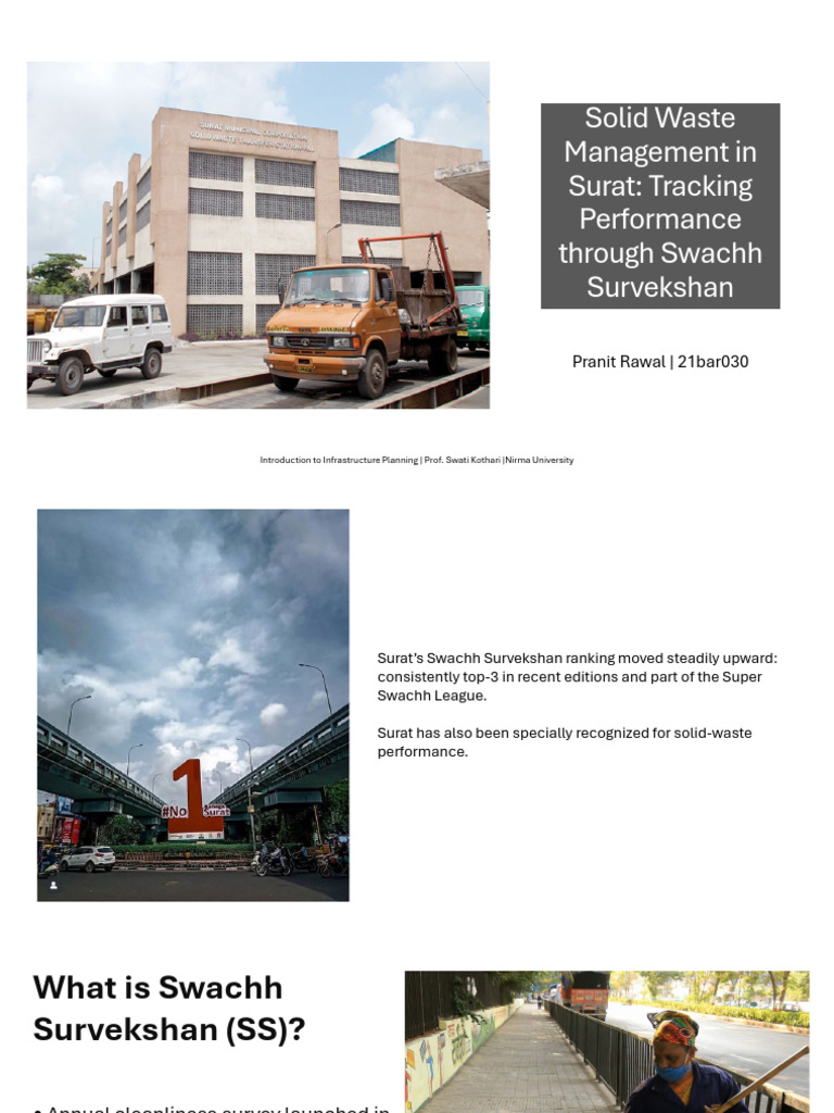 Surat's Solid Waste Management Success | PDF | Municipal Solid Waste ...