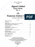 12 Famous Guitar Duos, TR Llobet