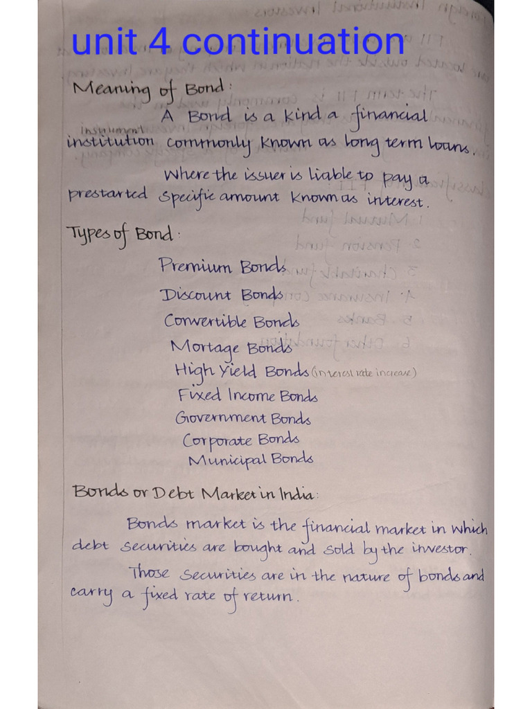 FM Unit 4 Continuation | PDF