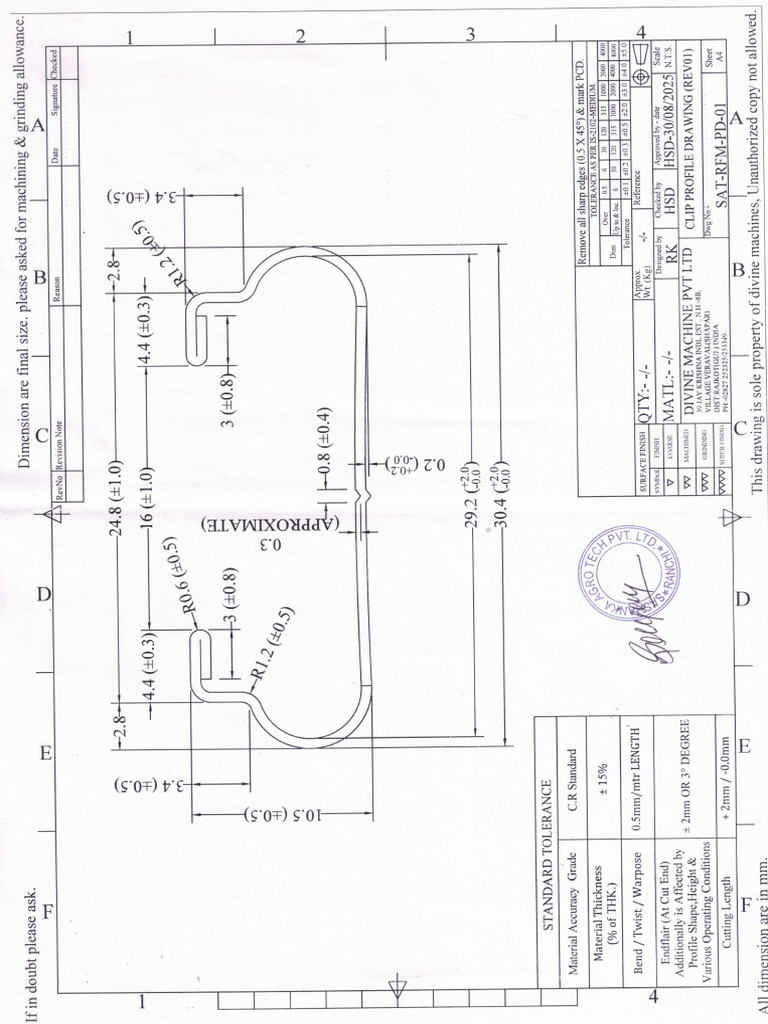 Poly Locking Profile | PDF