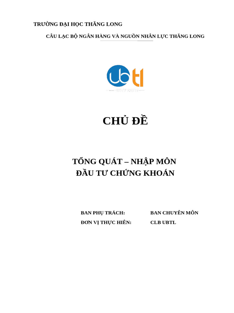 Chuyên Môn 1 | PDF