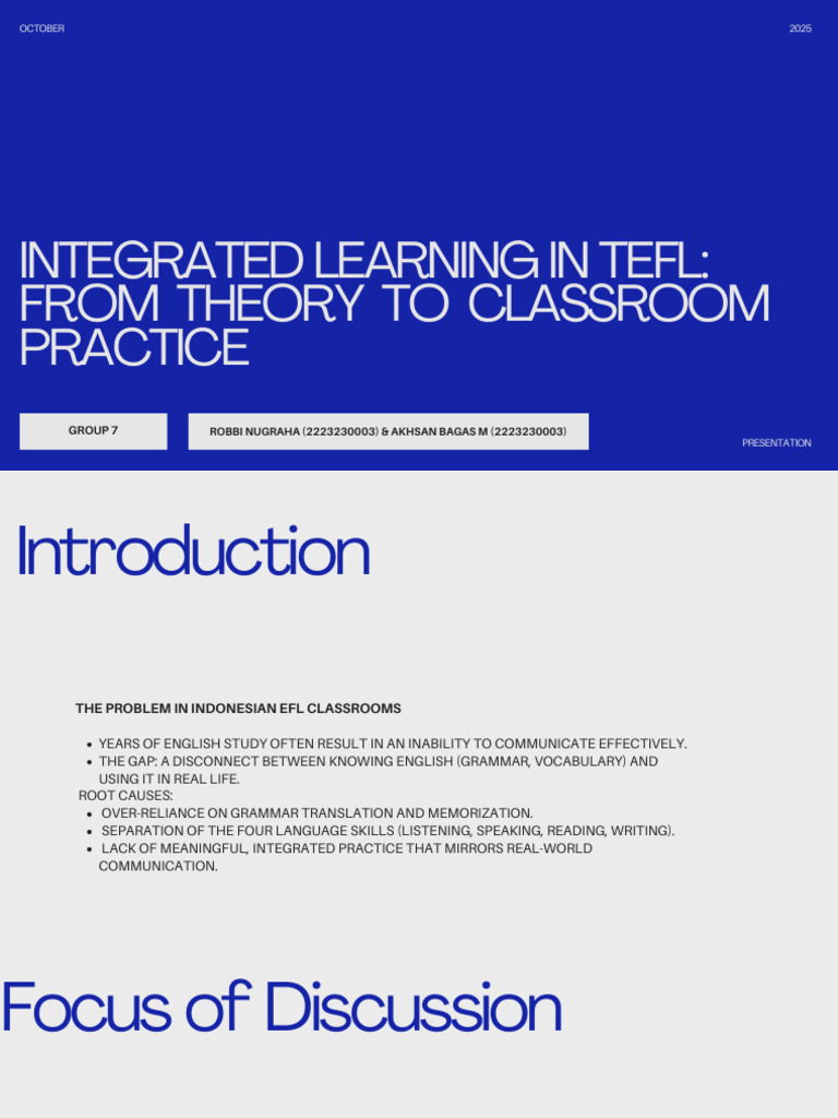 Blue Modern Minimalist Group Project Presentation | PDF | Communication ...